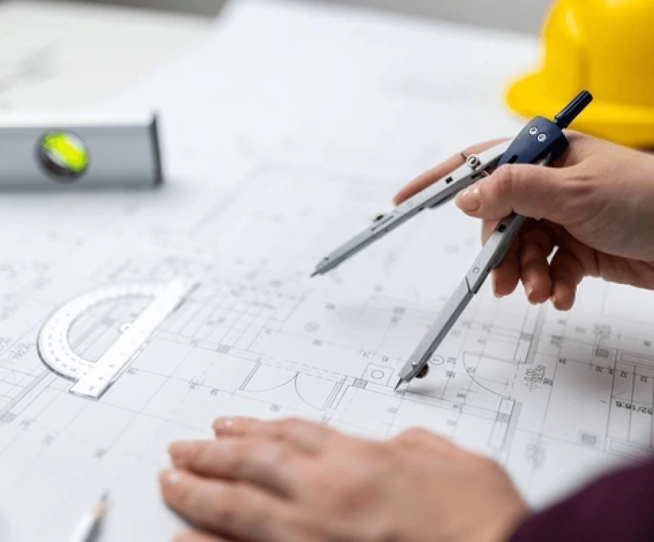 close-view-architect-using-compass-600nw-2757467227